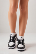 Tenis Air Jordan 1 Low Blanco y Negro - Originales