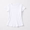 Camiseta Basica Blanca Mangas Cortas - Estilo Clasico y Versatil