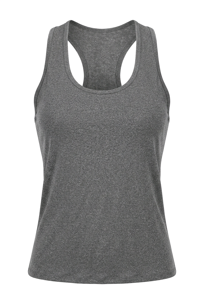 Blusa Deportiva Ajustada con Espalda Racerback