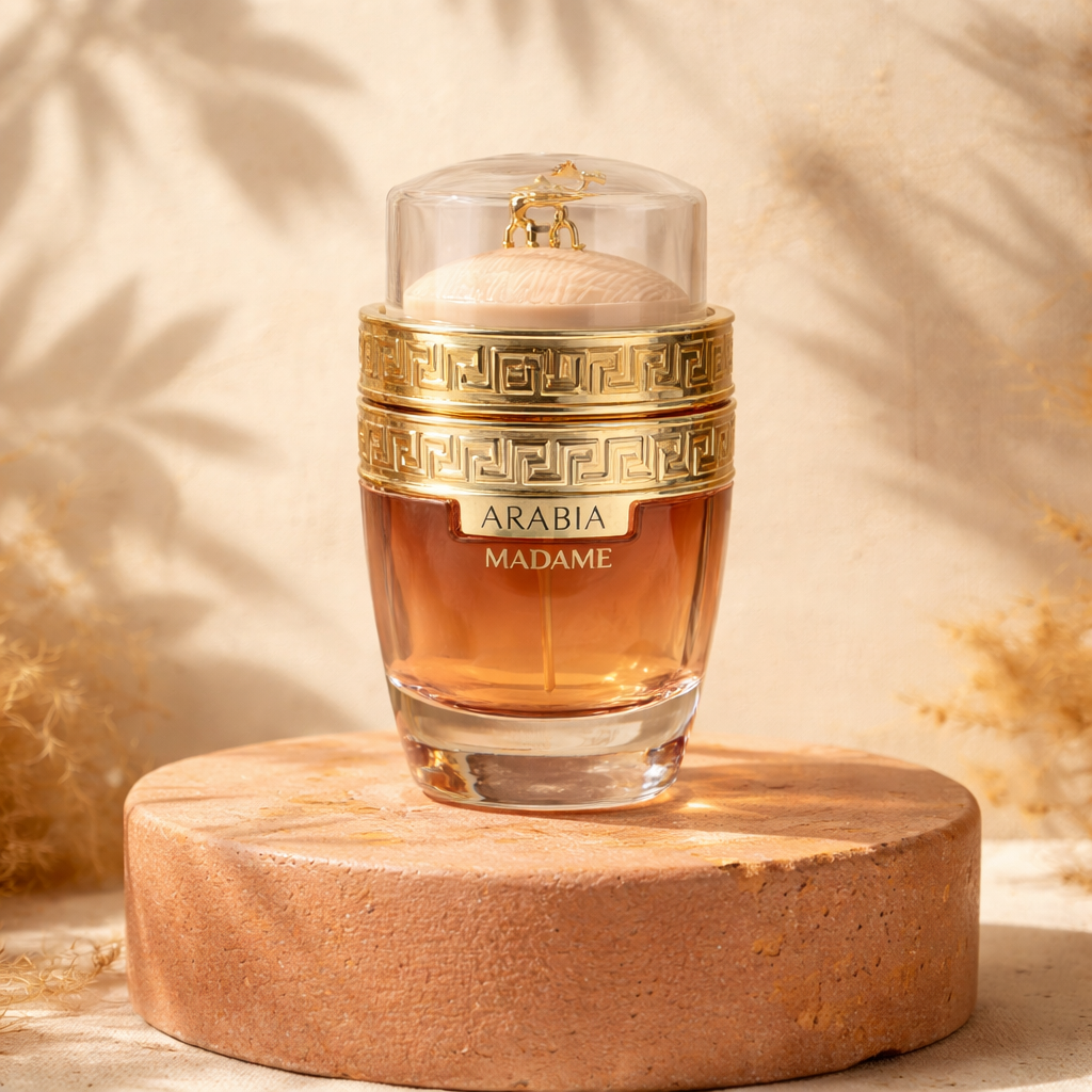 Perfume Arabia Madame para Mujer - Fragancia Oriental Dulce, Vainilla y Ambar