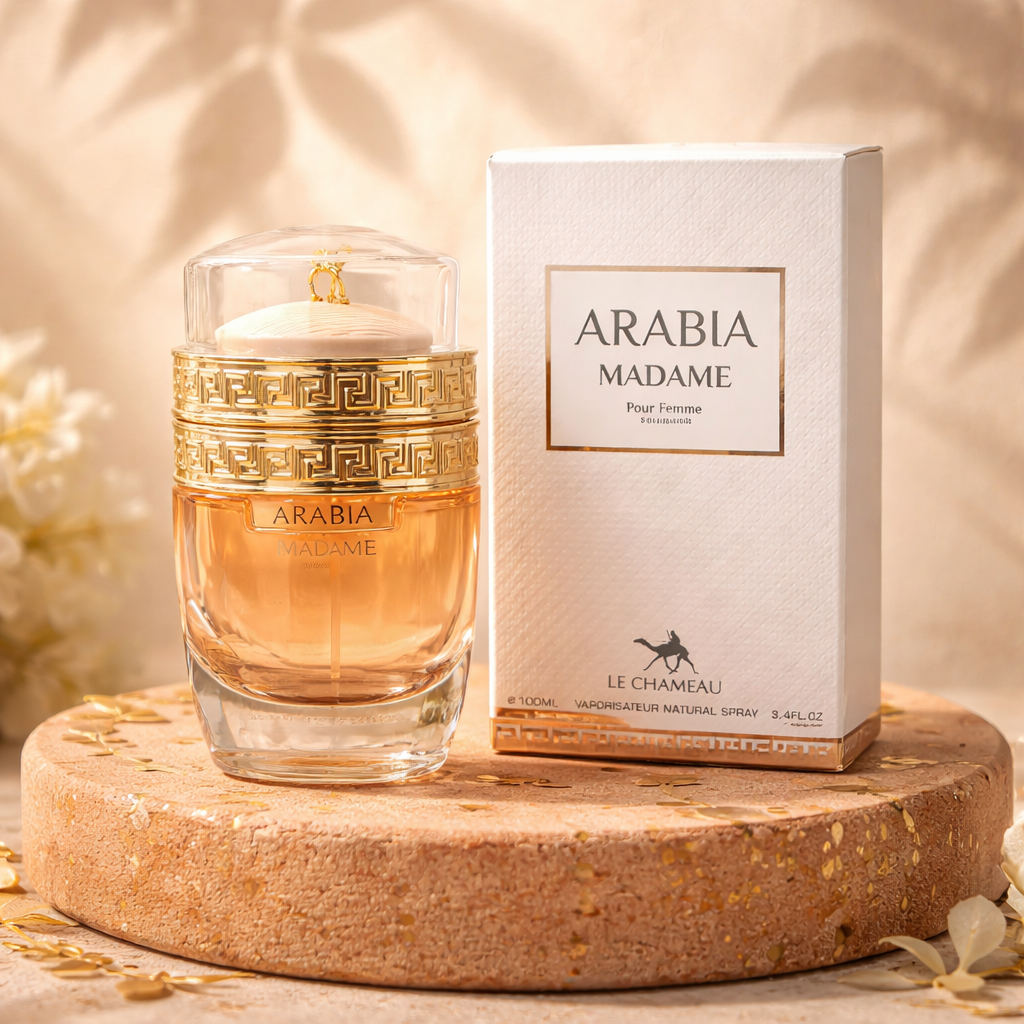 Perfume Arabia Madame para Mujer - Fragancia Oriental Dulce, Vainilla y Ambar