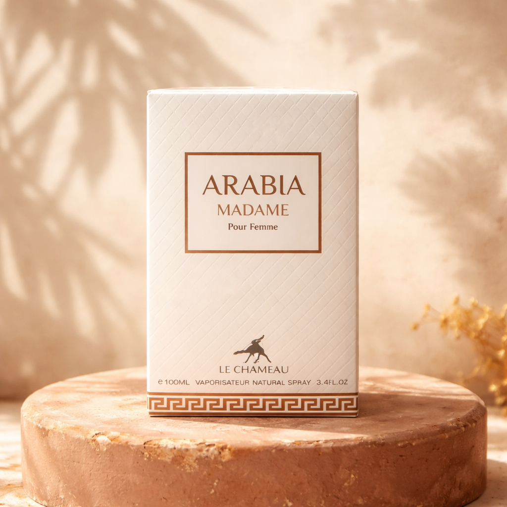 Perfume Arabia Madame para Mujer - Fragancia Oriental Dulce, Vainilla y Ambar