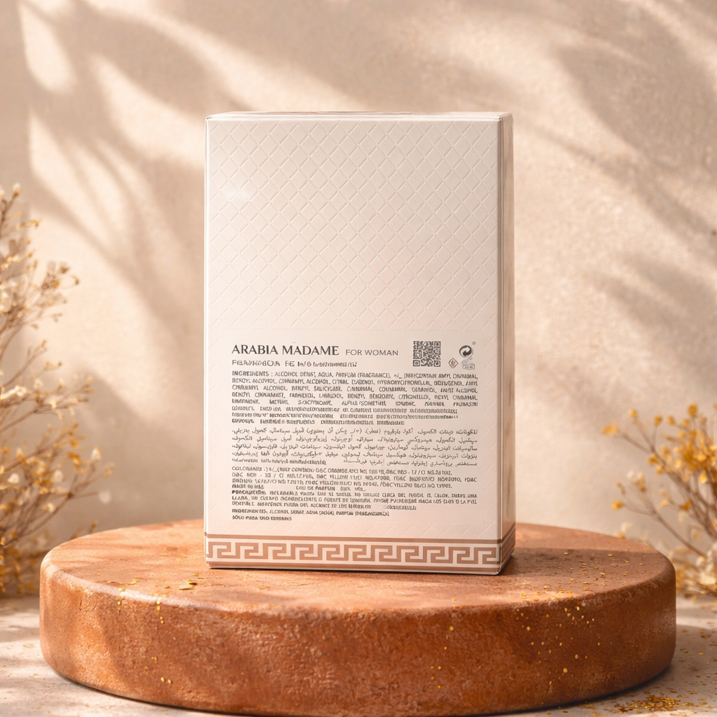 Perfume Arabia Madame para Mujer - Fragancia Oriental Dulce, Vainilla y Ambar
