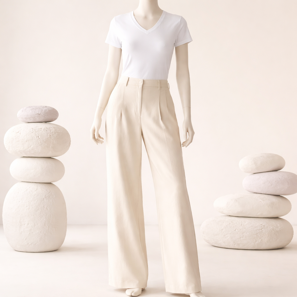 Blusa Cuello V para Mujer - Elegancia y Comodidad