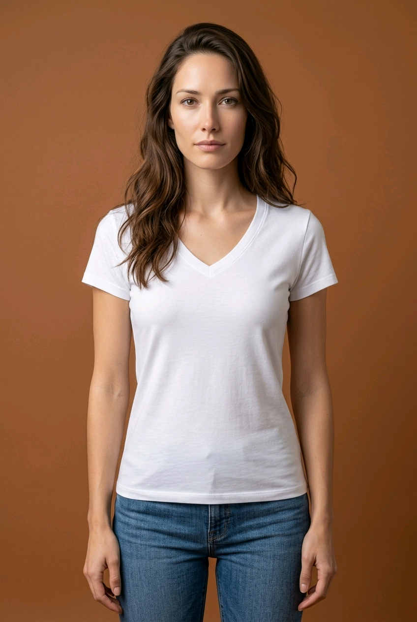 Blusa Cuello V para Mujer - Elegancia y Comodidad