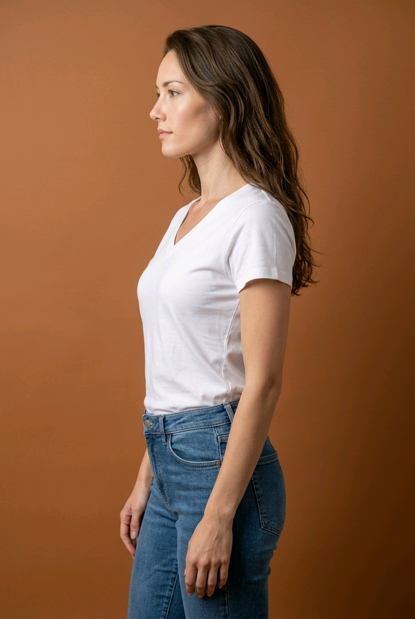 Blusa Cuello V para Mujer - Elegancia y Comodidad