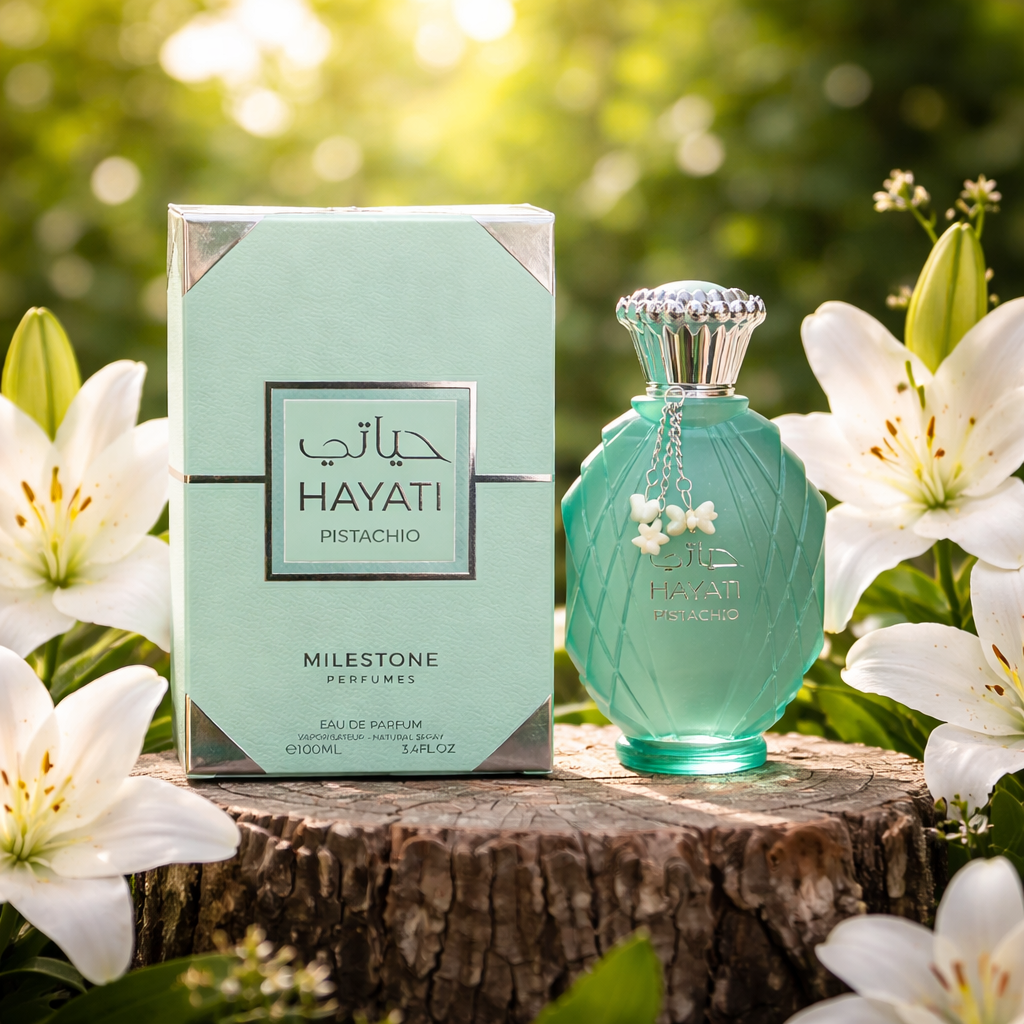 Hayati Pistachio Eau de Parfum - Dulzura Elegante e Irresistible