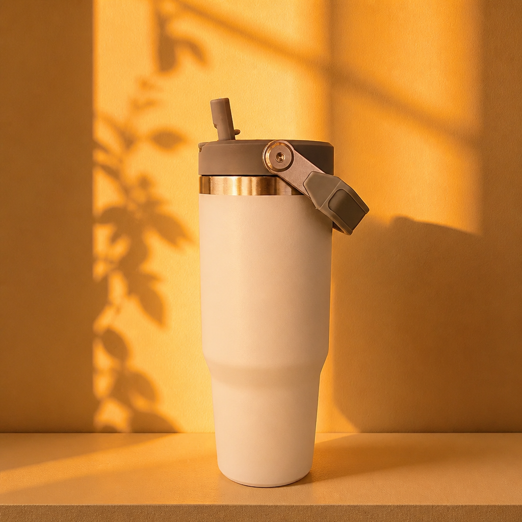 Stanley Quencher H2.O FlowState Tumbler 30 oz Blanco