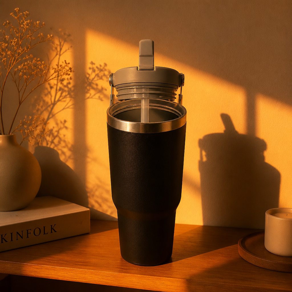Stanley Quencher H2.O FlowState Tumbler 30 oz Negro