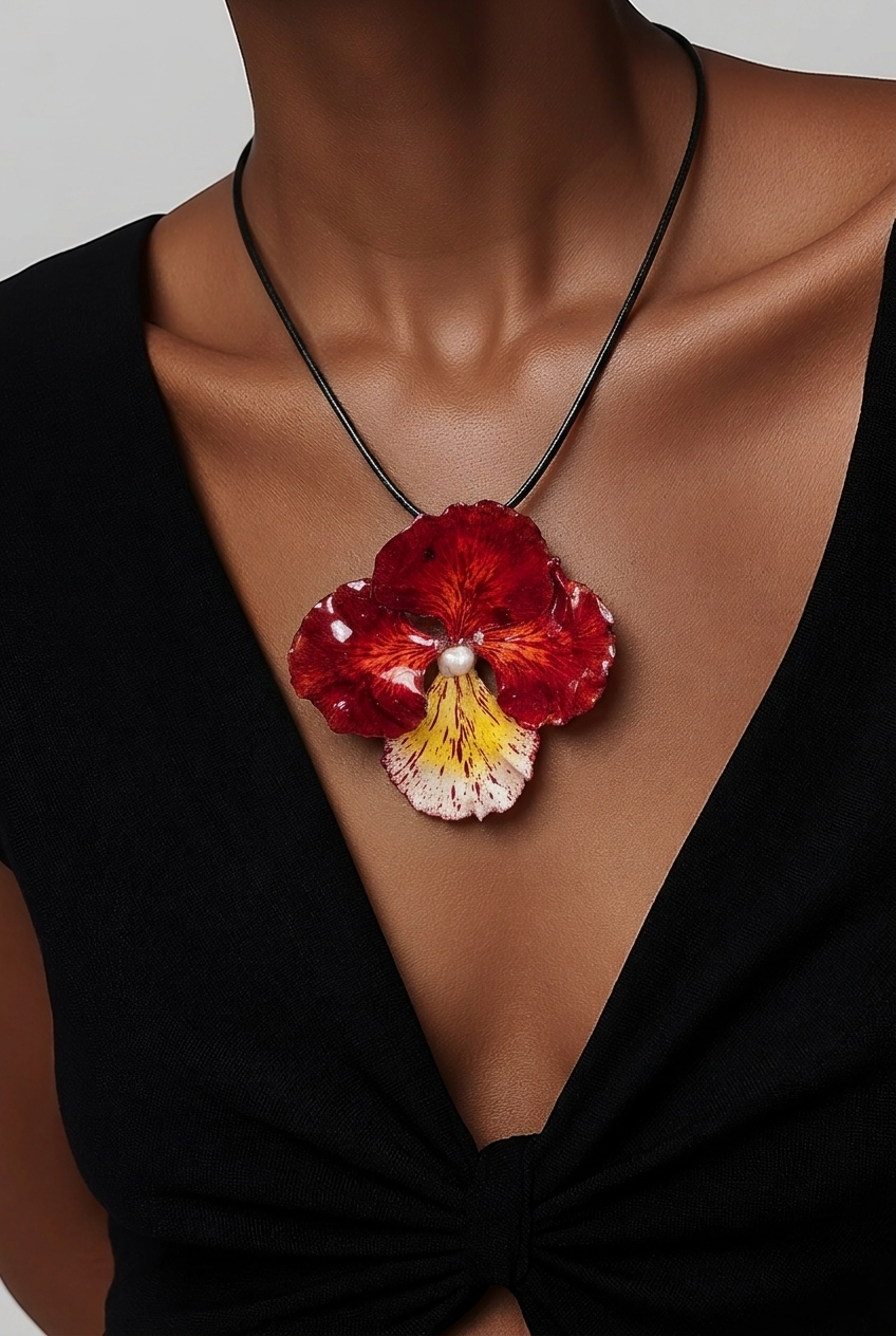 Conjunto "Flamboyan Carmesi"